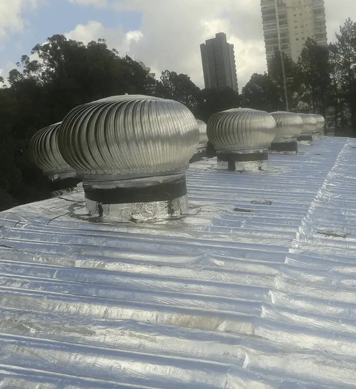 Impermeabilização de rufos
