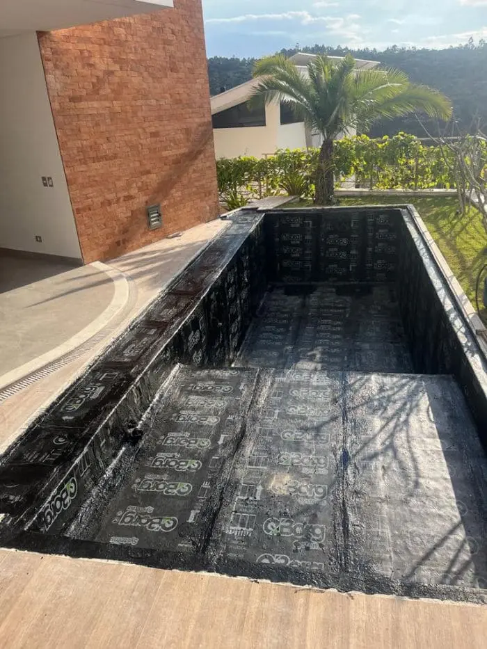 Impermeabilização de Piscina em Alphaville, SP